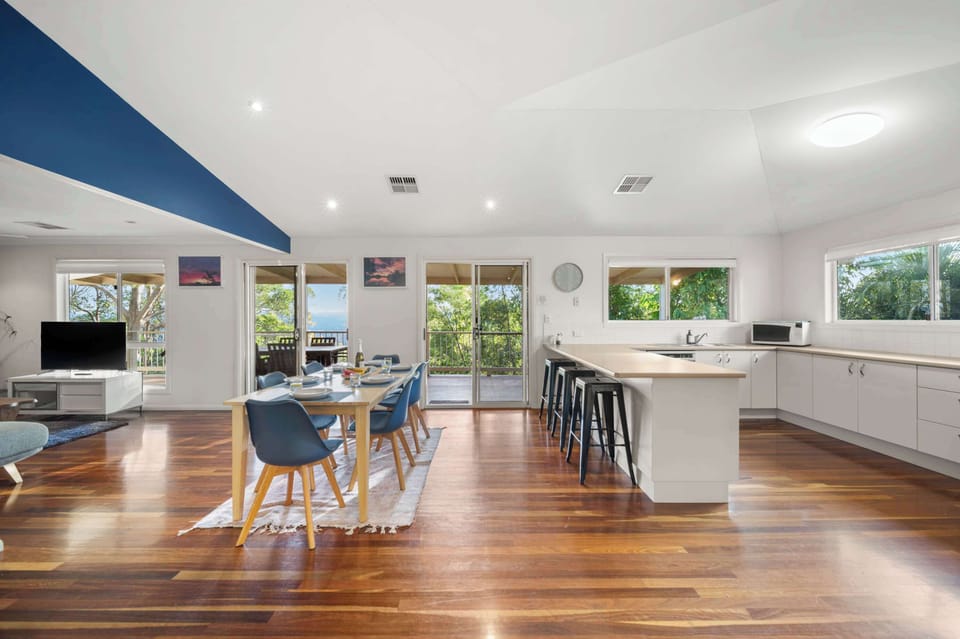 Spacious interiors designed for relaxed holiday living