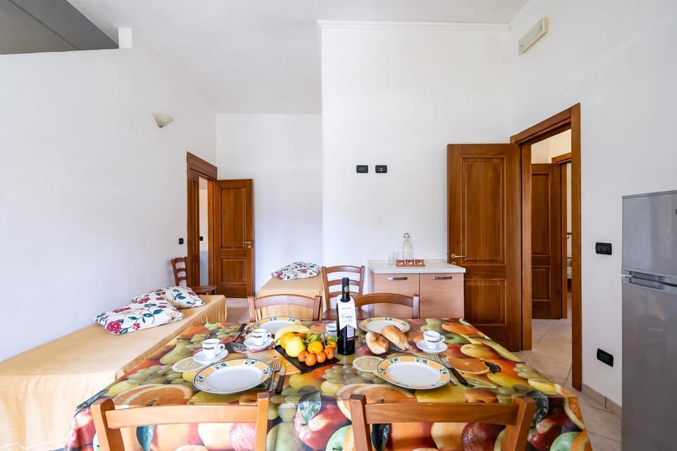 Kitchen and dining area
