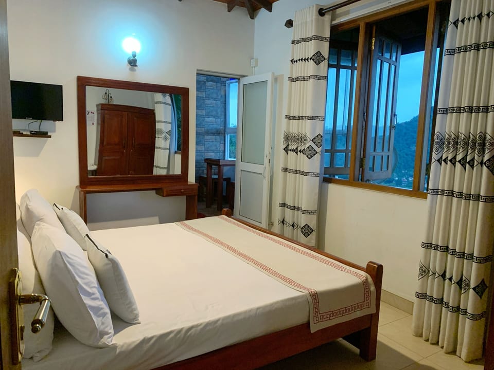 Superior Double Room, Mountain View | Premium bedding, blackout drapes, iron/ironing board (on request)