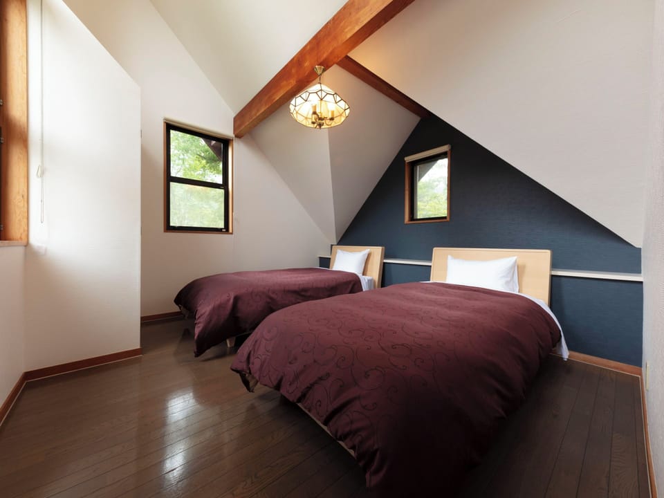 Pet Room Large cottage With hot spring & sauna & dog park to 6 people(Non-smoking) | 1 bedroom, free WiFi, bed sheets