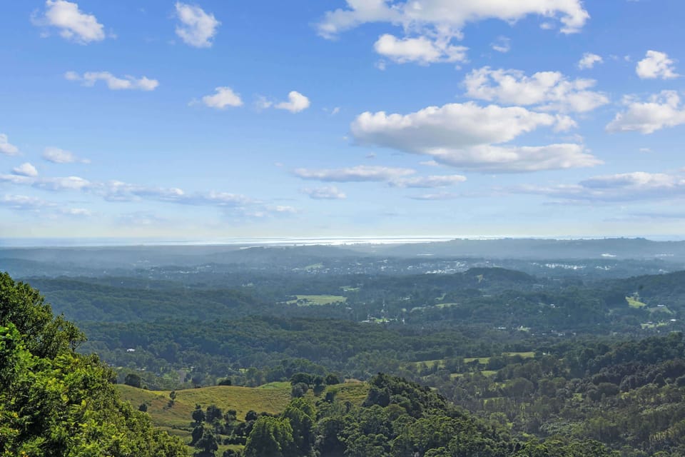 Enjoy the beautiful vistas of the Sunshine Coast Hinterland.