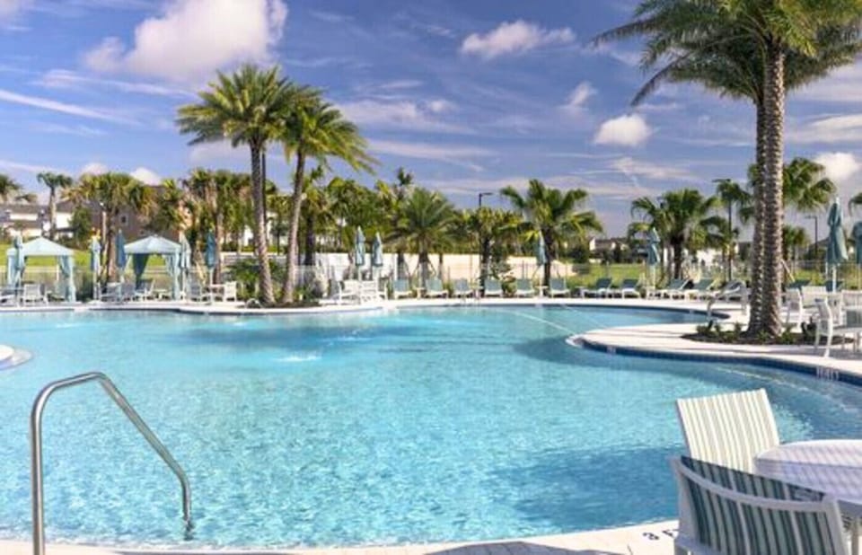 Relax in the resort’s tropical pool oasis