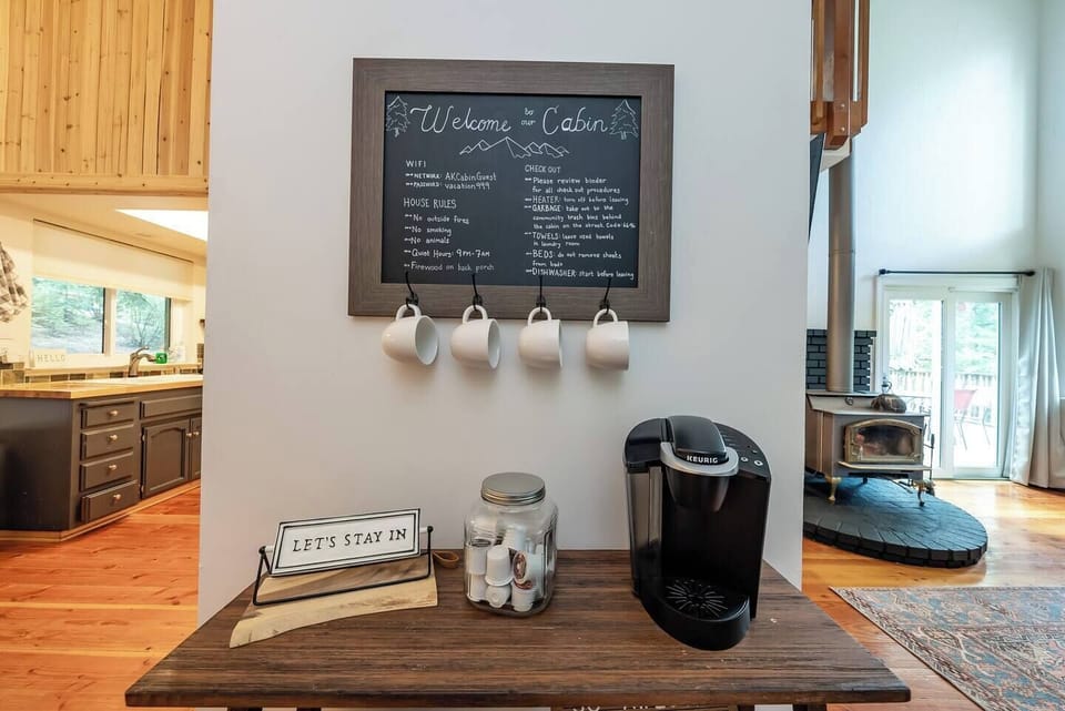 The coffee bar is a favorite of our guests!