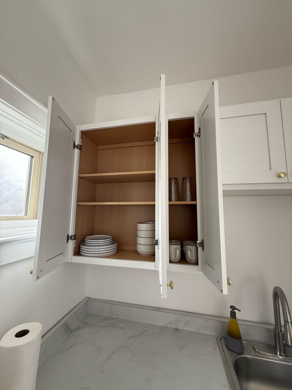 A welcoming kitchen with ample counter space