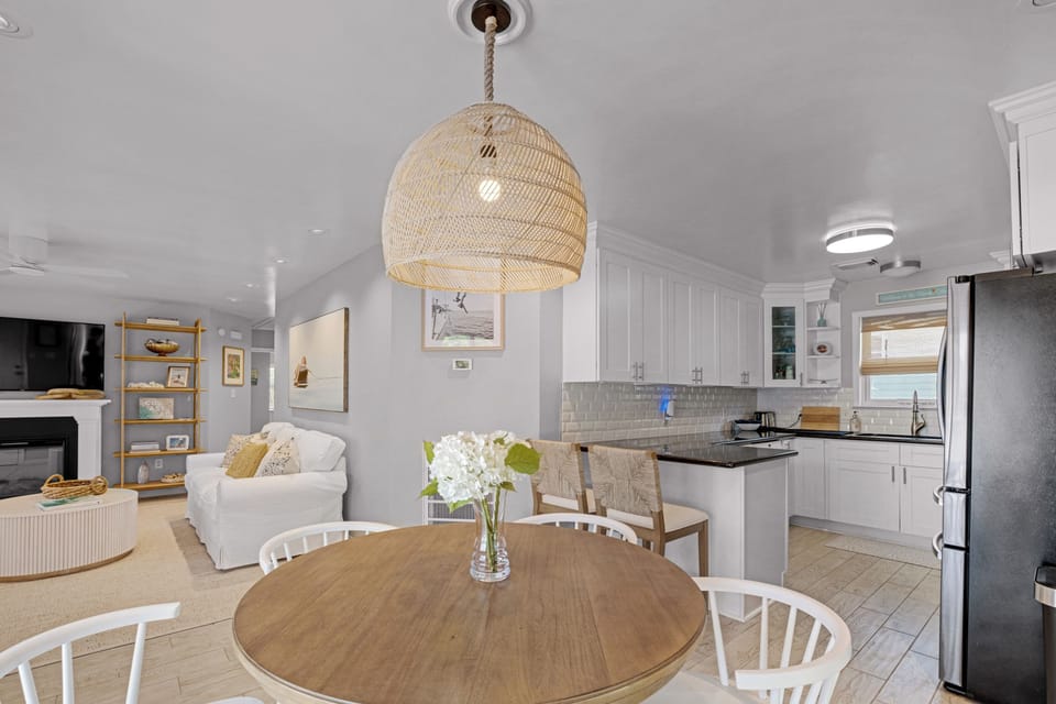 Kitchen and Living area