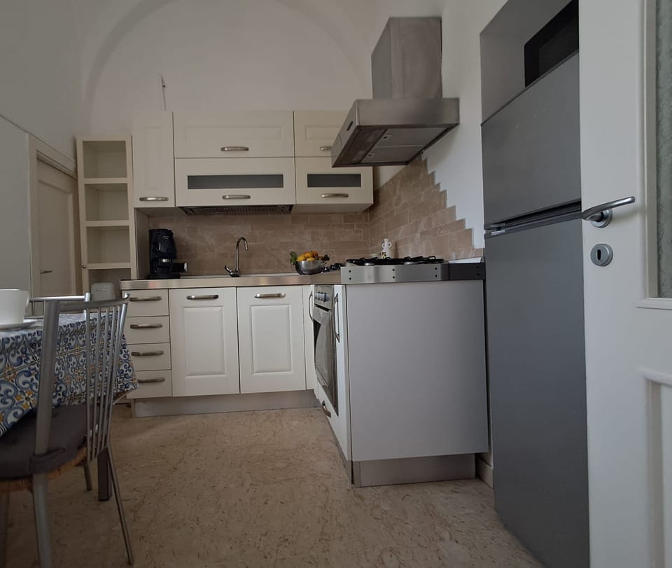 Comfort Apartment | Private kitchen | Espresso maker, electric kettle