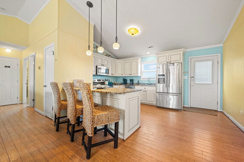 Kitchen with Bar Seating