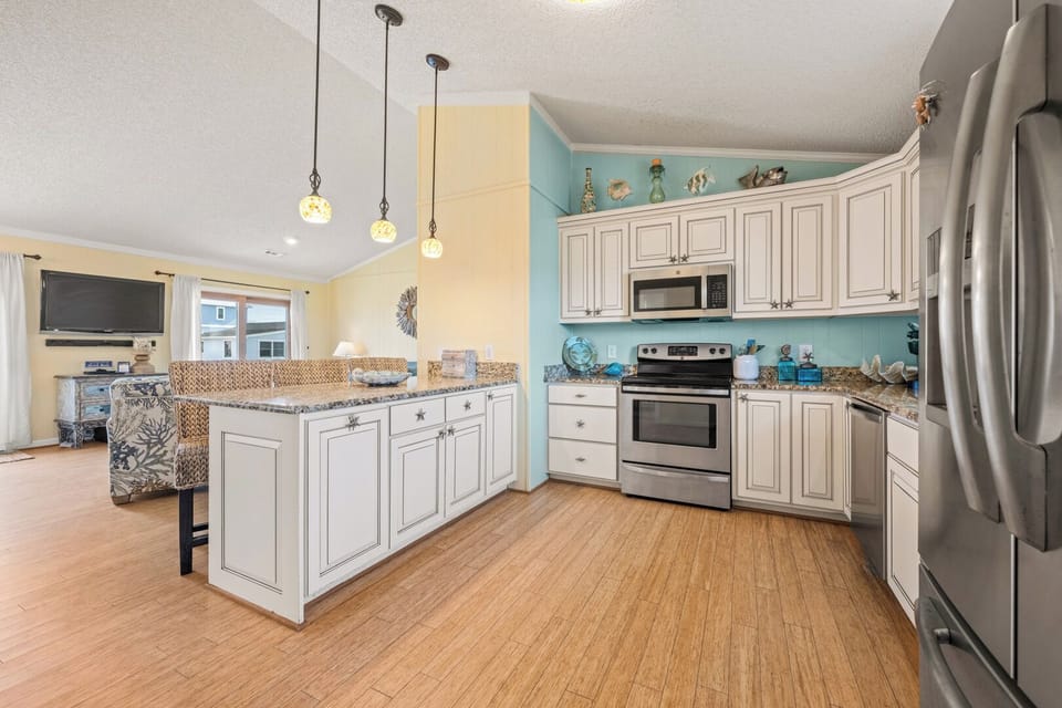 Kitchen with Bar Seating