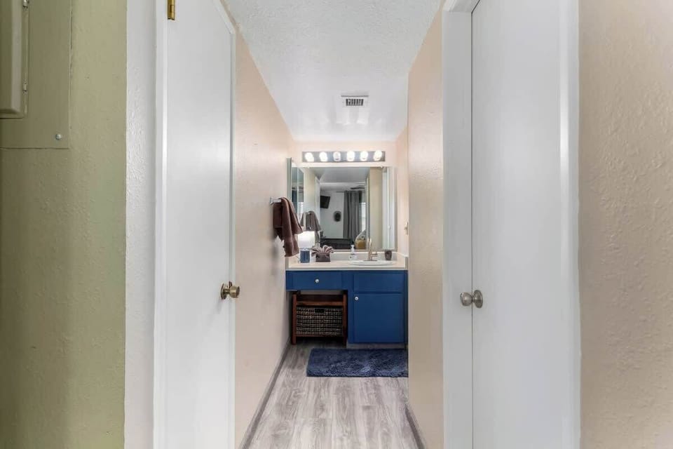 Fresh and spotless bathroom, carefully sanitized for your comfort.