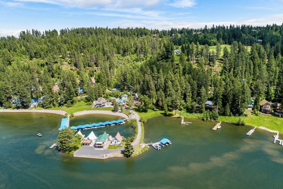 Take in the beauty of this lakefront charm