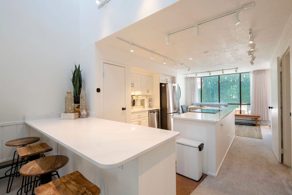 1790 Park Avenue – Elegant Living Area adjacent to the open-concept kitchen