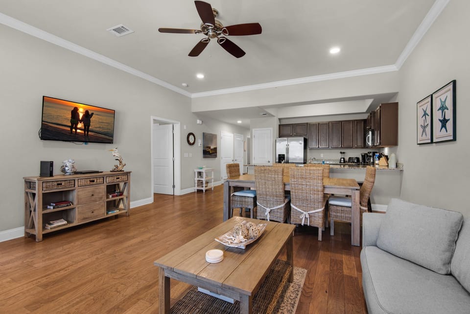 Spacious and open