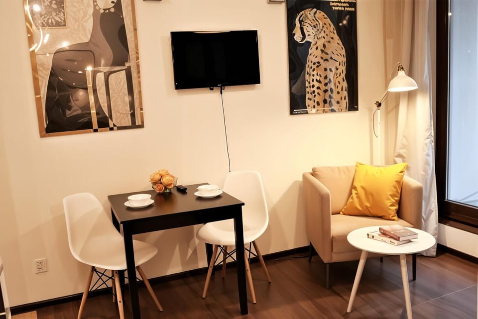 Comfort Studio, Garden View | Living area