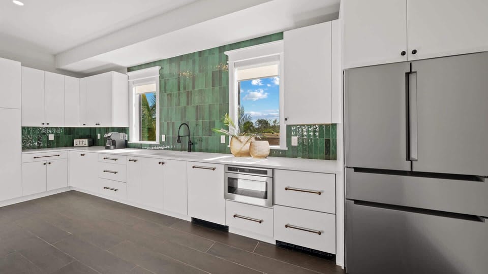 Butler's Pantry  - Oversized Refrigerator - (2) Dishwashers, Double Ovens; Large Gas Stove - Balcony Access