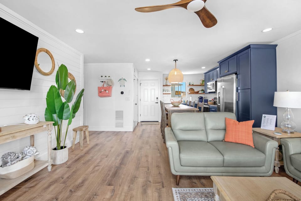View of Dining and Kitchen area.