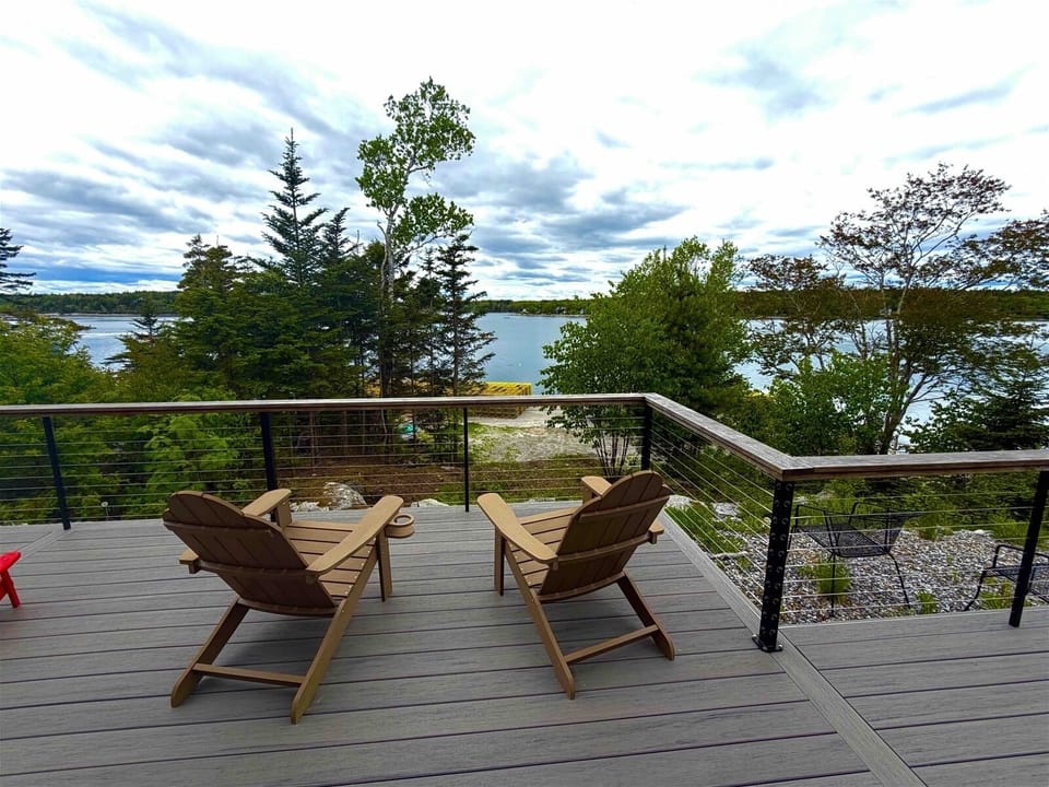 View from the deck