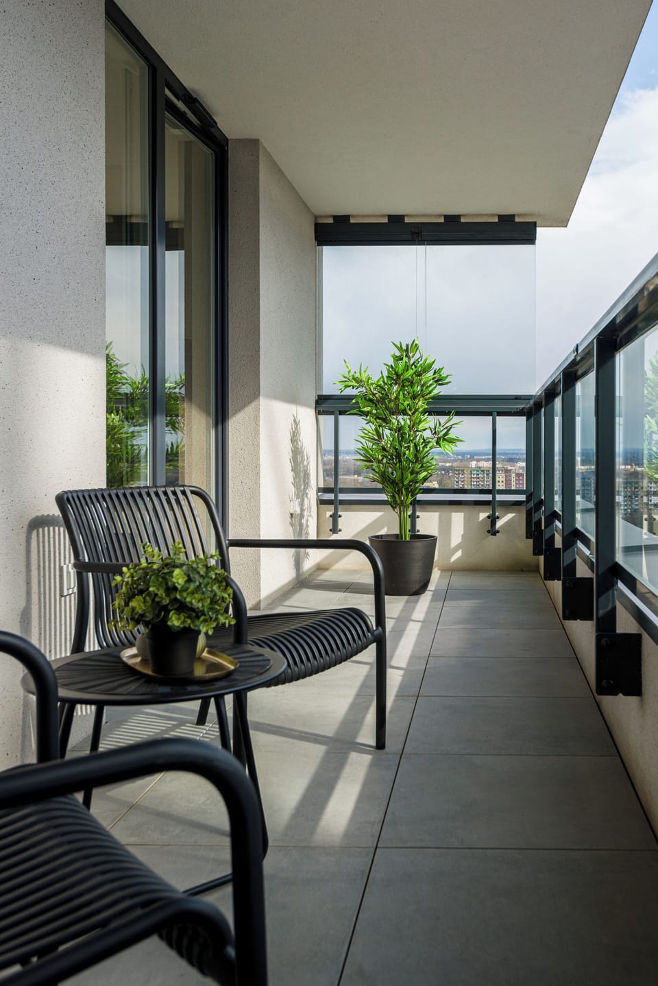 Luxury Apartment, Balcony, City View | Balcony