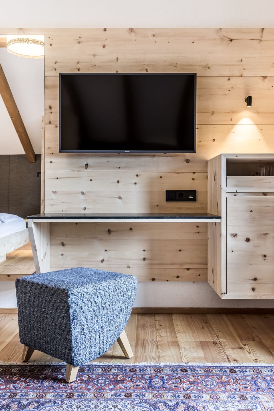 Standard Double Room Single Use, Mountainside | Select Comfort beds, minibar, in-room safe, desk