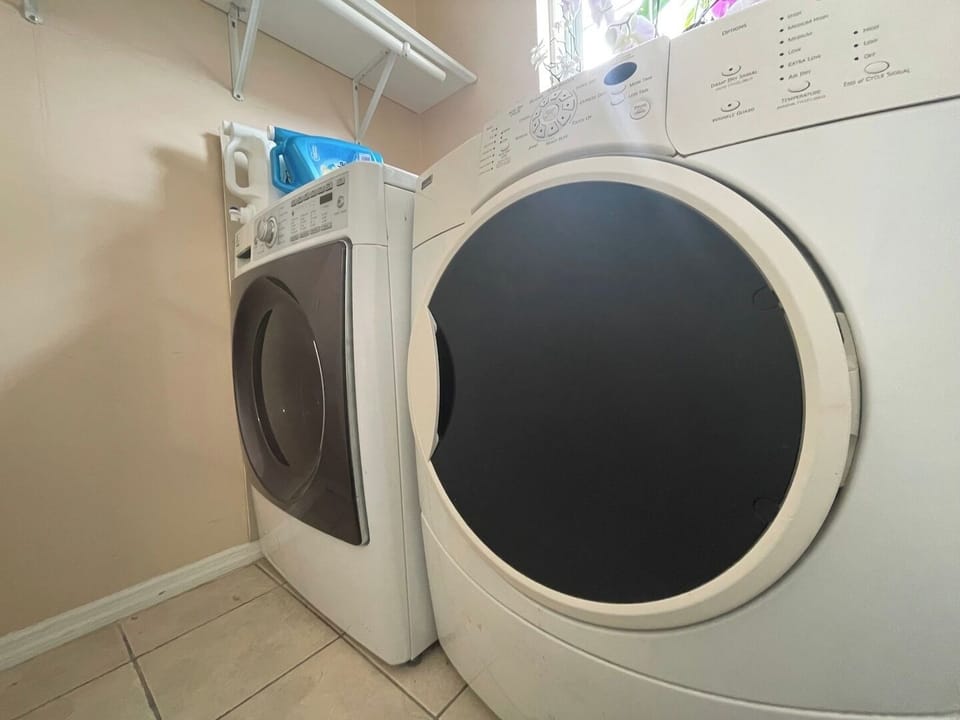 Washer & Dryer to Use at your Convenience