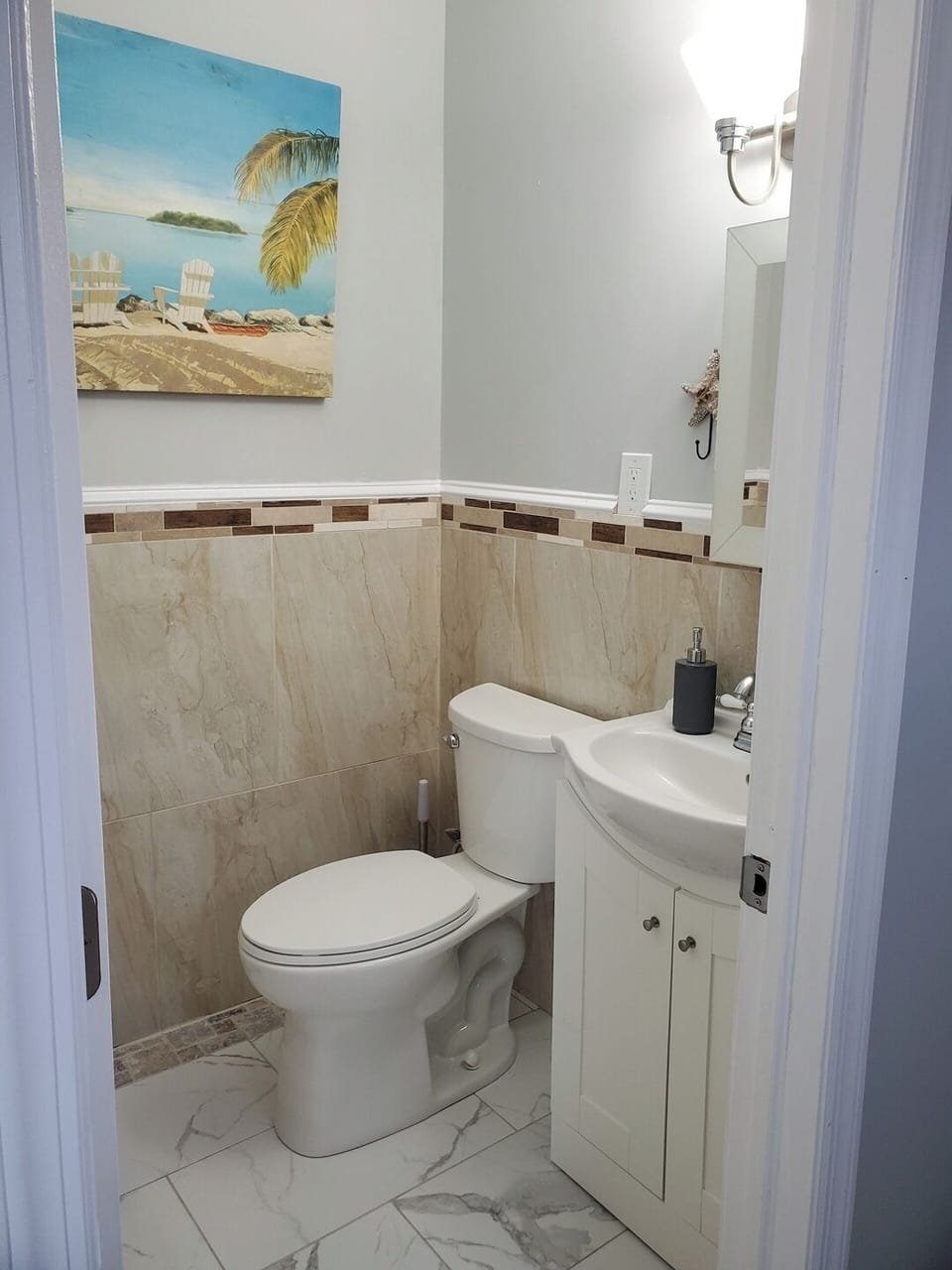 First Floor Half Bathroom