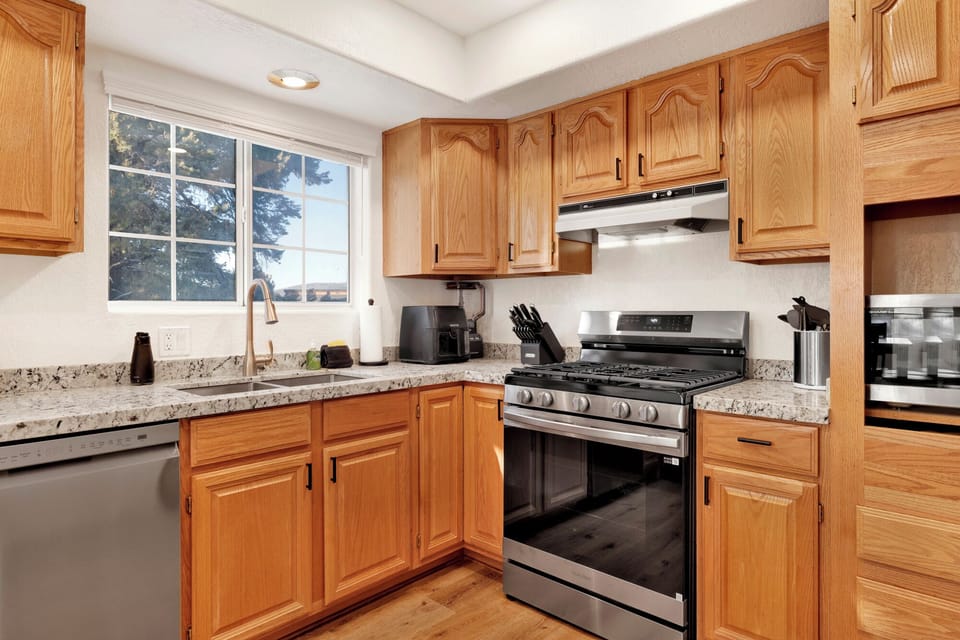 Large kitchen for cooking