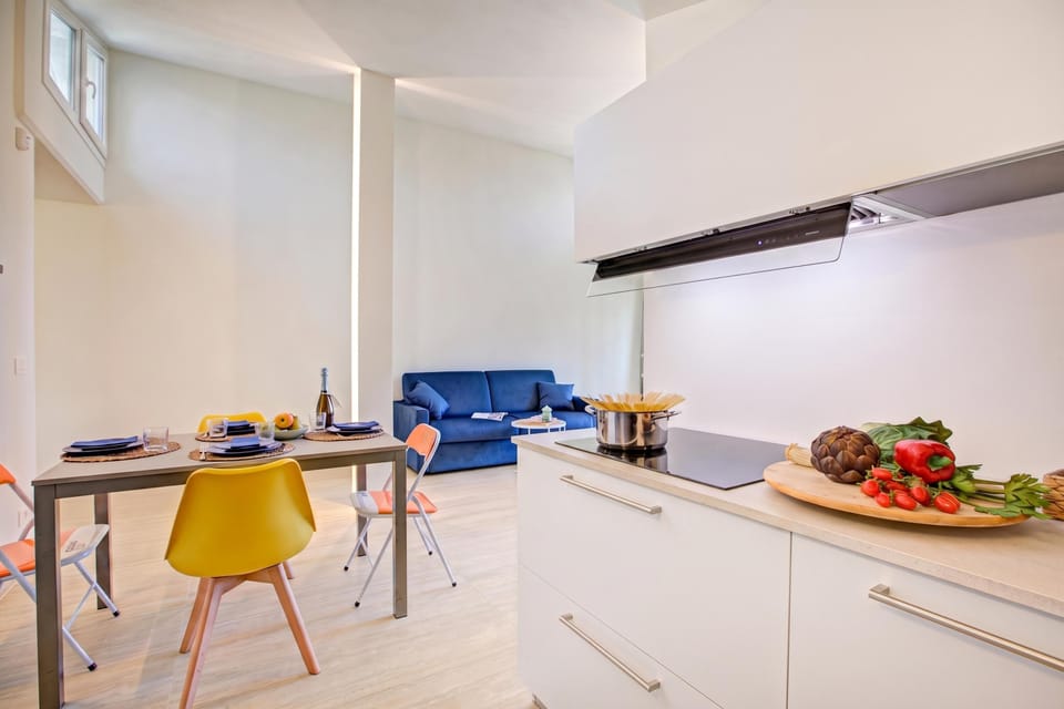 Kitchen and dining area