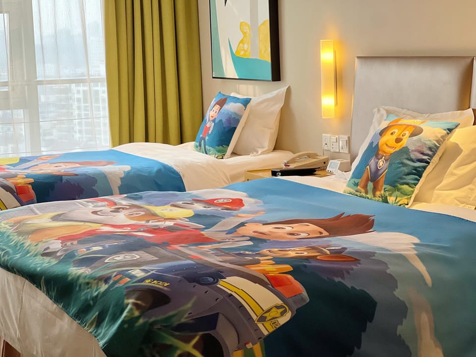 Standard Room, Multiple Beds (Kids Theme) | Minibar, desk, iron/ironing board, free WiFi