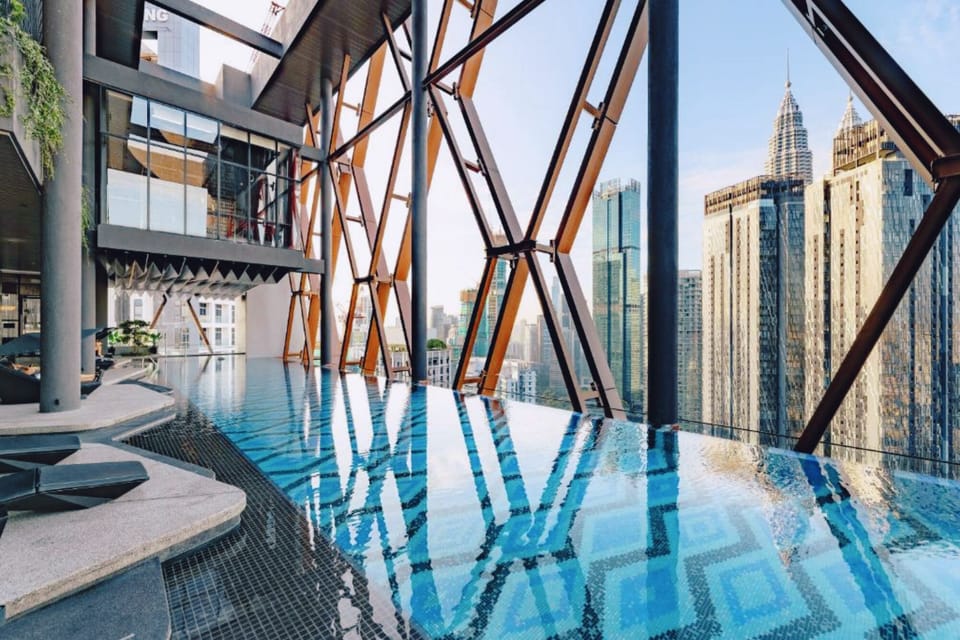 Rooftop pool