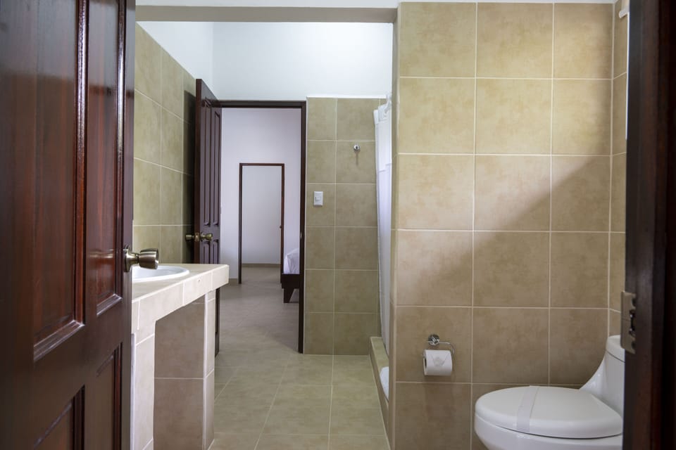 Superior Two Bedroom | Bathroom | Shower, rainfall showerhead, eco-friendly toiletries, towels