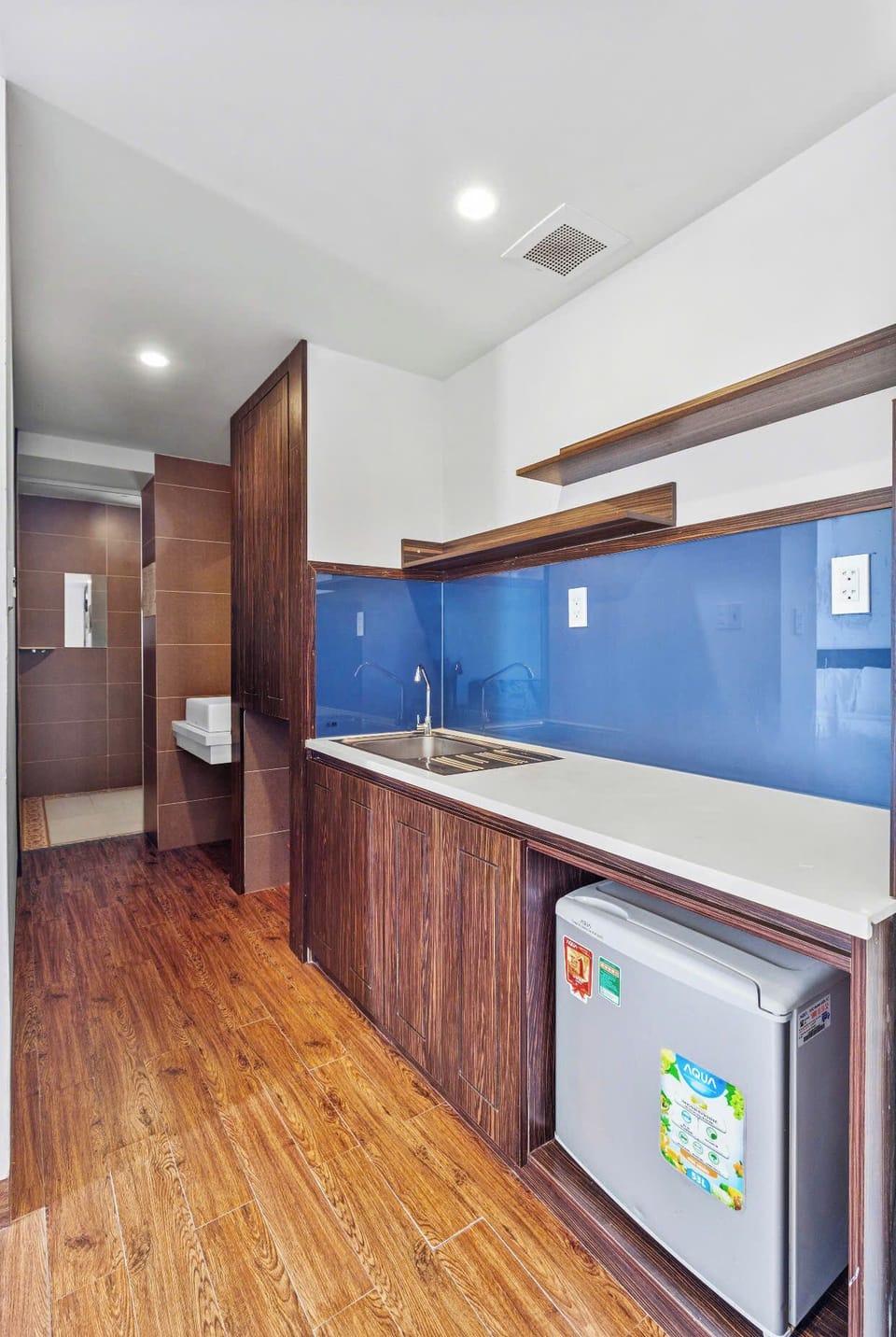 Family Studio Suite, Balcony, Sea View | Private kitchen