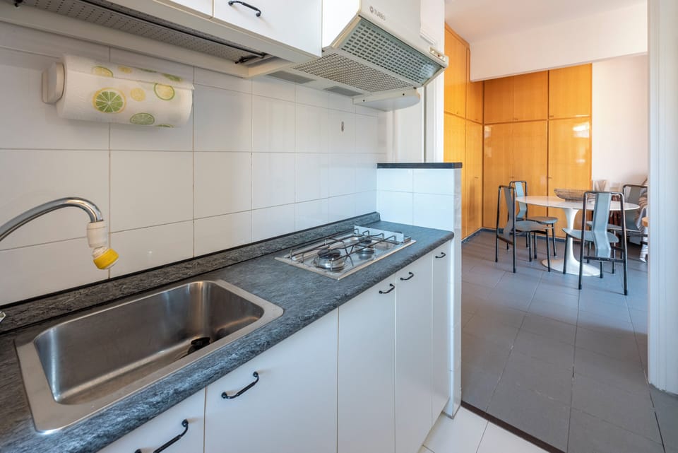 Apartment, 1 Double Bed with Sofa bed, Terrace, City View | Private kitchen | Fridge, stovetop, cookware/dishes/utensils, dining tables