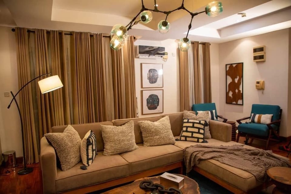 Apartment, City View | Living area