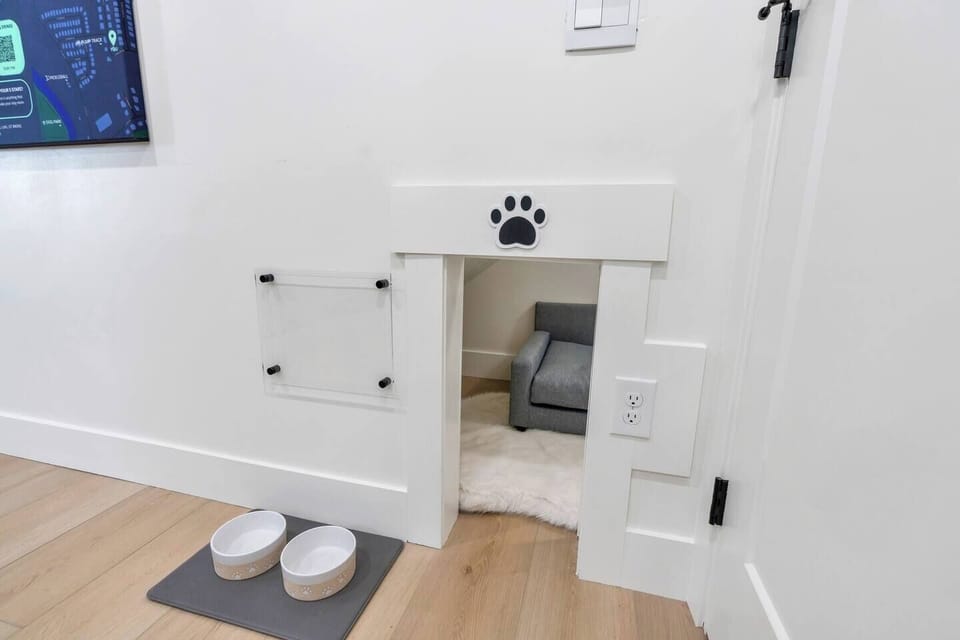 Cute dog or children's playroom to hangout