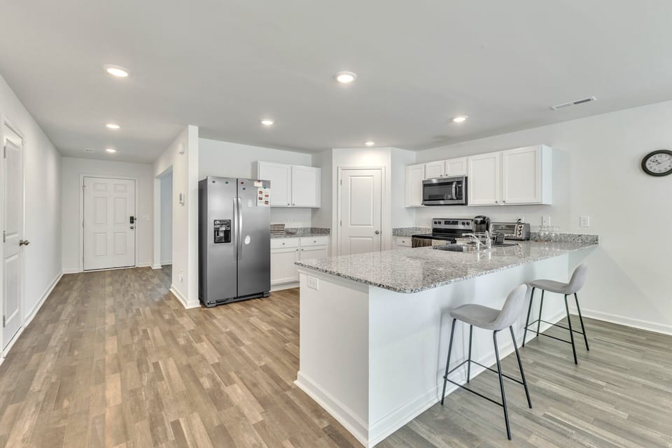 Indoors, Floor, Kitchen, Flooring, Kitchen Island
