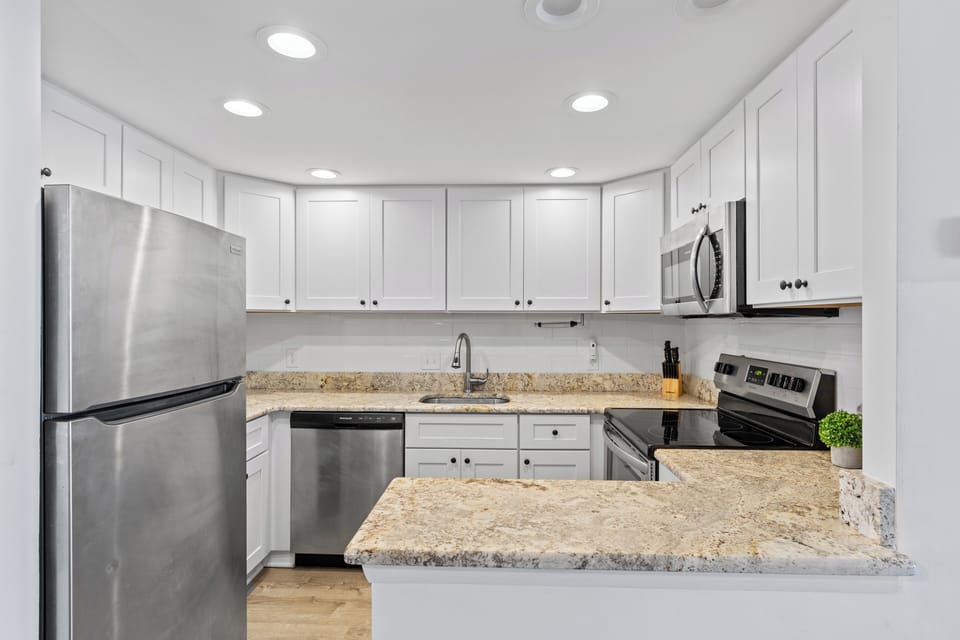 The Chef in your Family will Fall in love with the Well-Stocked Kitchen!
