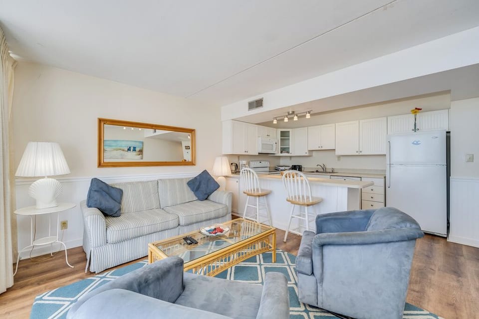 No one will miss a moment of the family fun with the lovely open living space