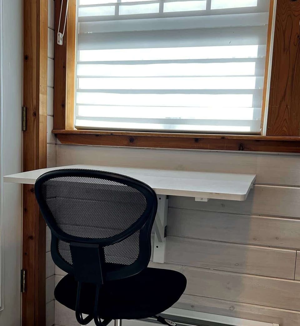 Comfortable, simple, and practical desk.