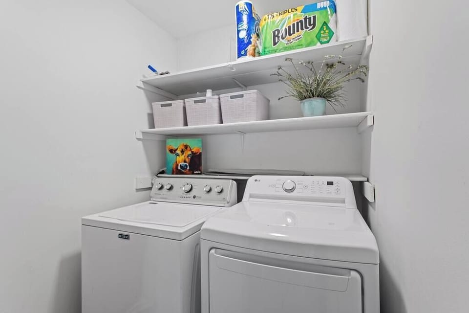 View of laundry room.
