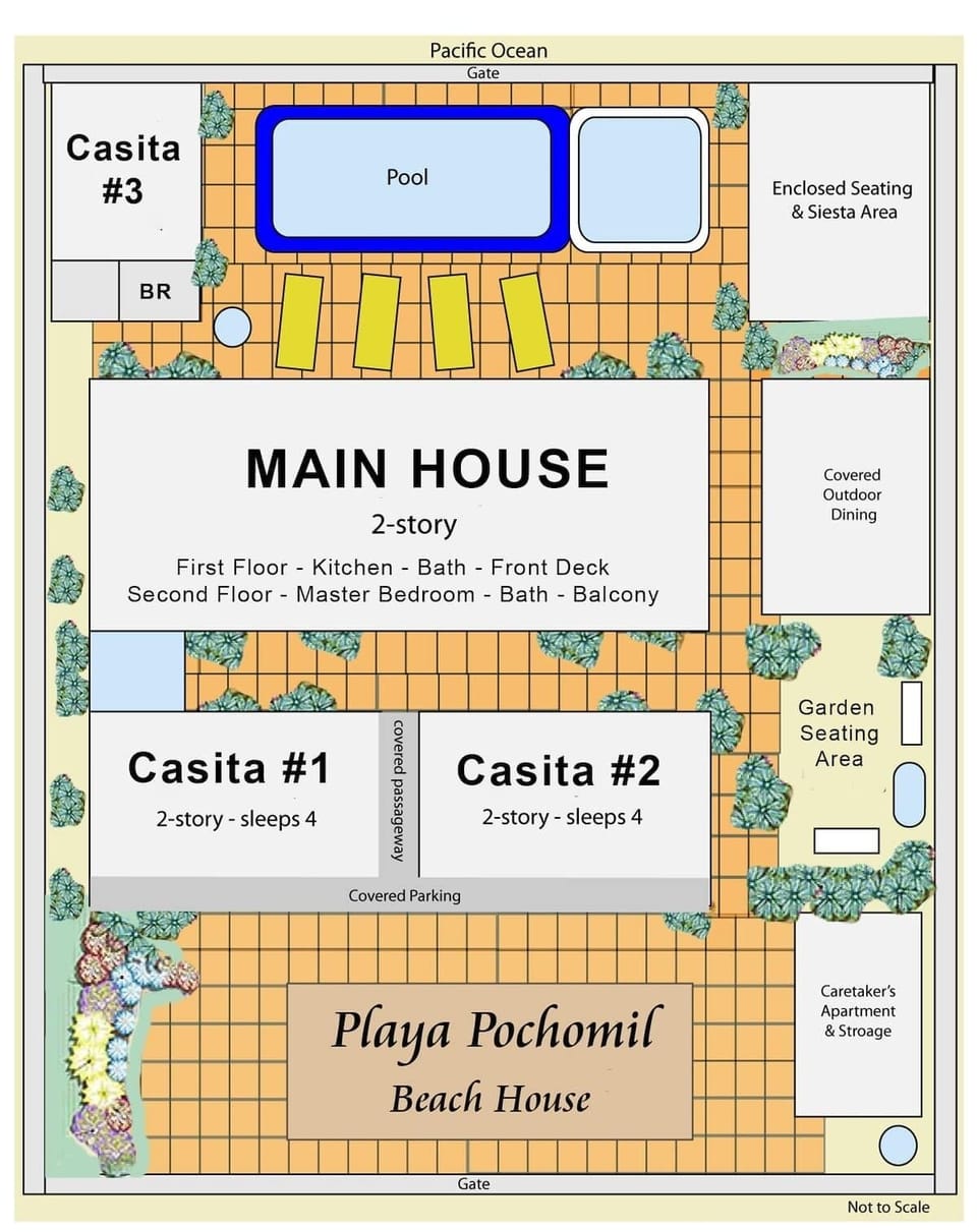 Our Floor Plan with well orgnaized use our our property.