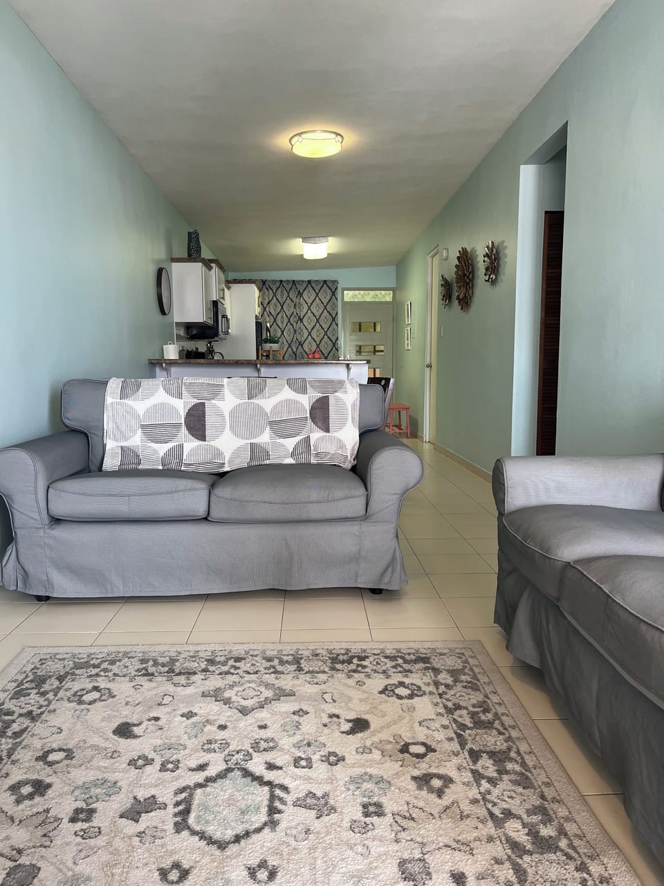 Comfort Apartment, 2 Bedrooms, Kitchen | Living area