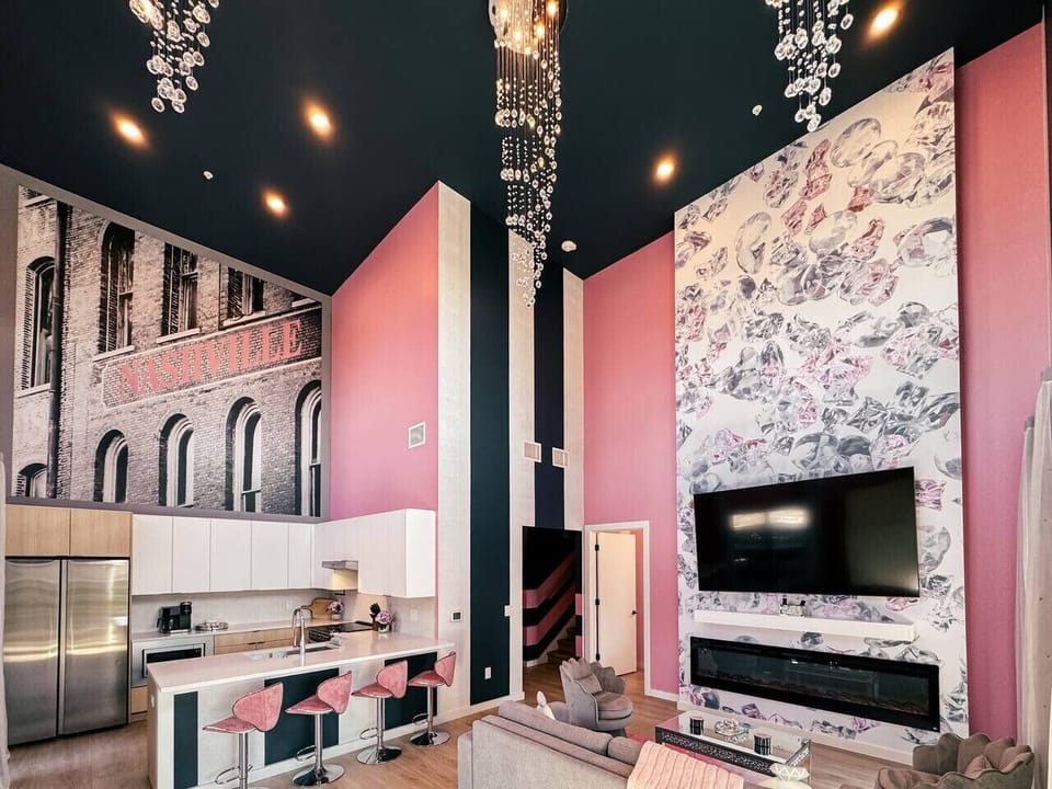 Diamonds are Forever- Open Concept living/dining/kitchen with large windows and tons of natural light