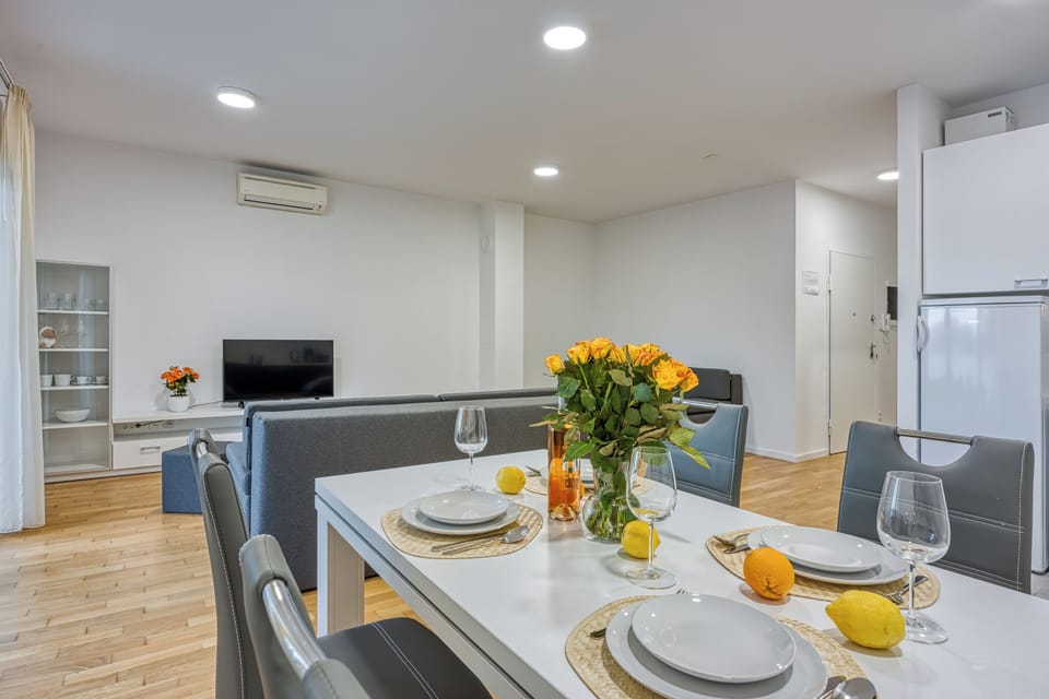 Living and dining room