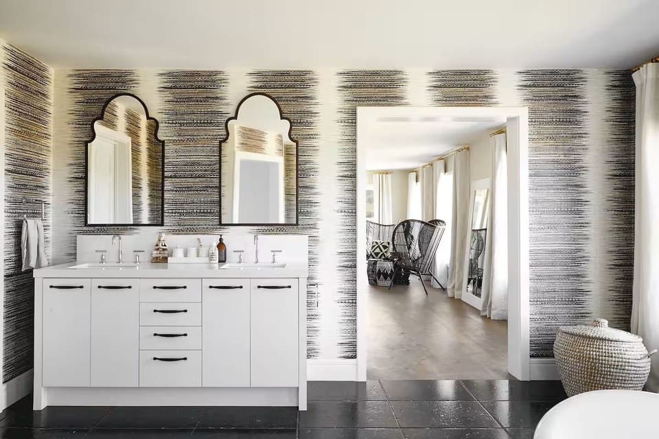 A bathroom that feels like a quiet luxury.