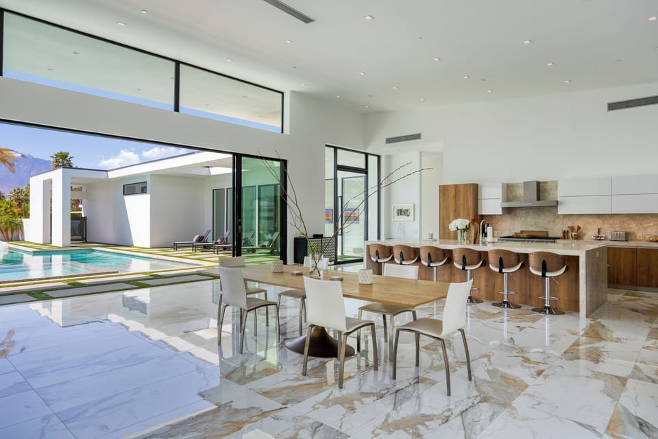 Dining area.