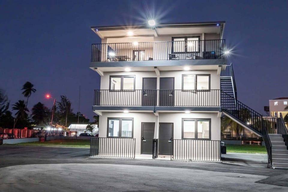 Building Exterior; Apartment 6 is a Ground Level Unit