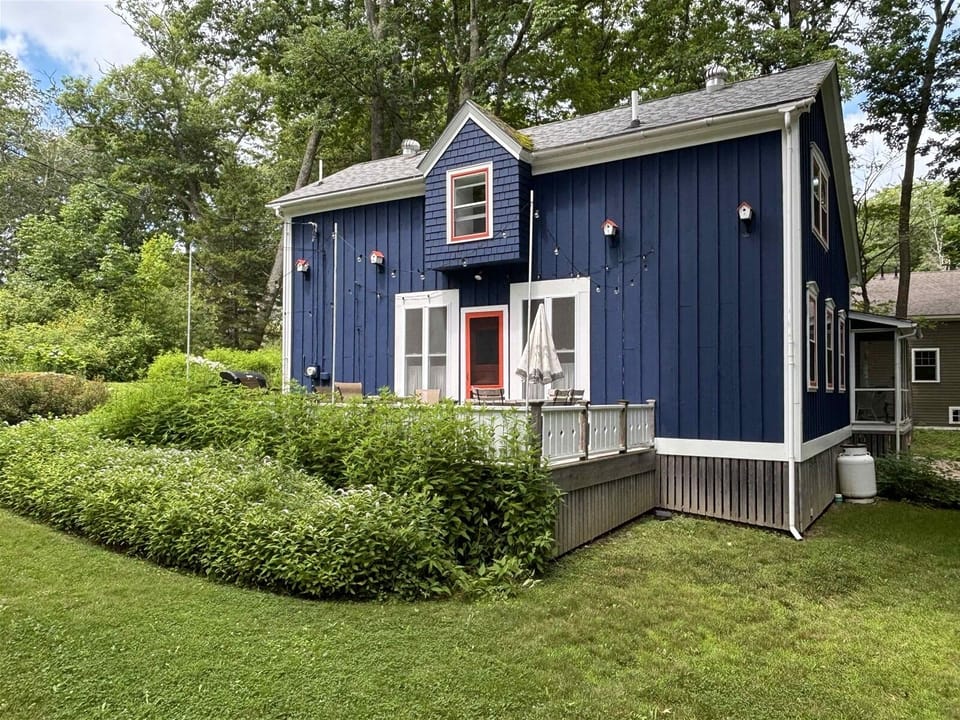 Backyard and Deck