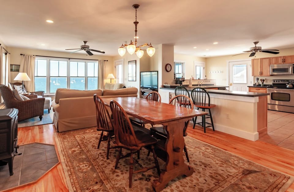 Dining and living room