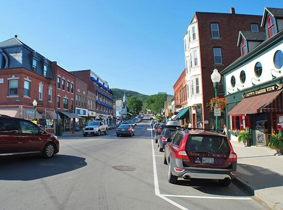 Downtown Camden is a short drive from Redwood Cabin