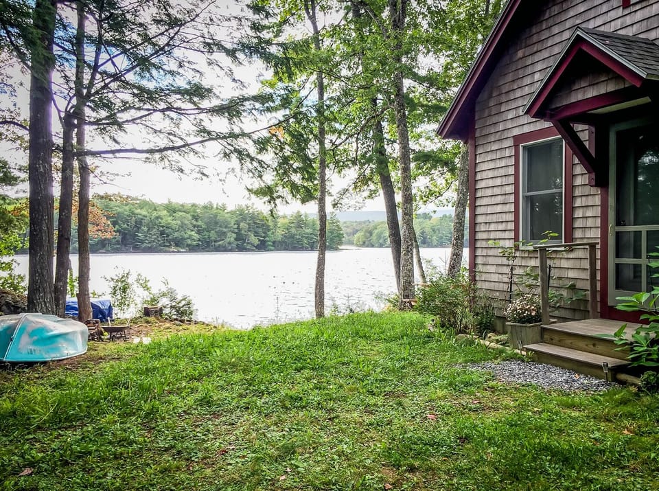 Great water access from the property