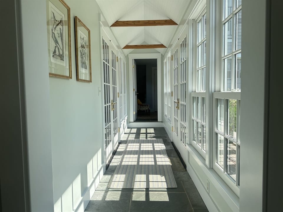 Glass Hallway to Primary
